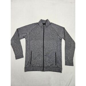 Lululemon Engineered Warmth Jacket Mens XL Black Heathered Merino Wool Active